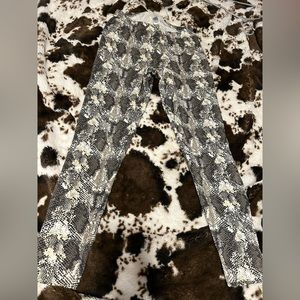 Snakeskin Leggings